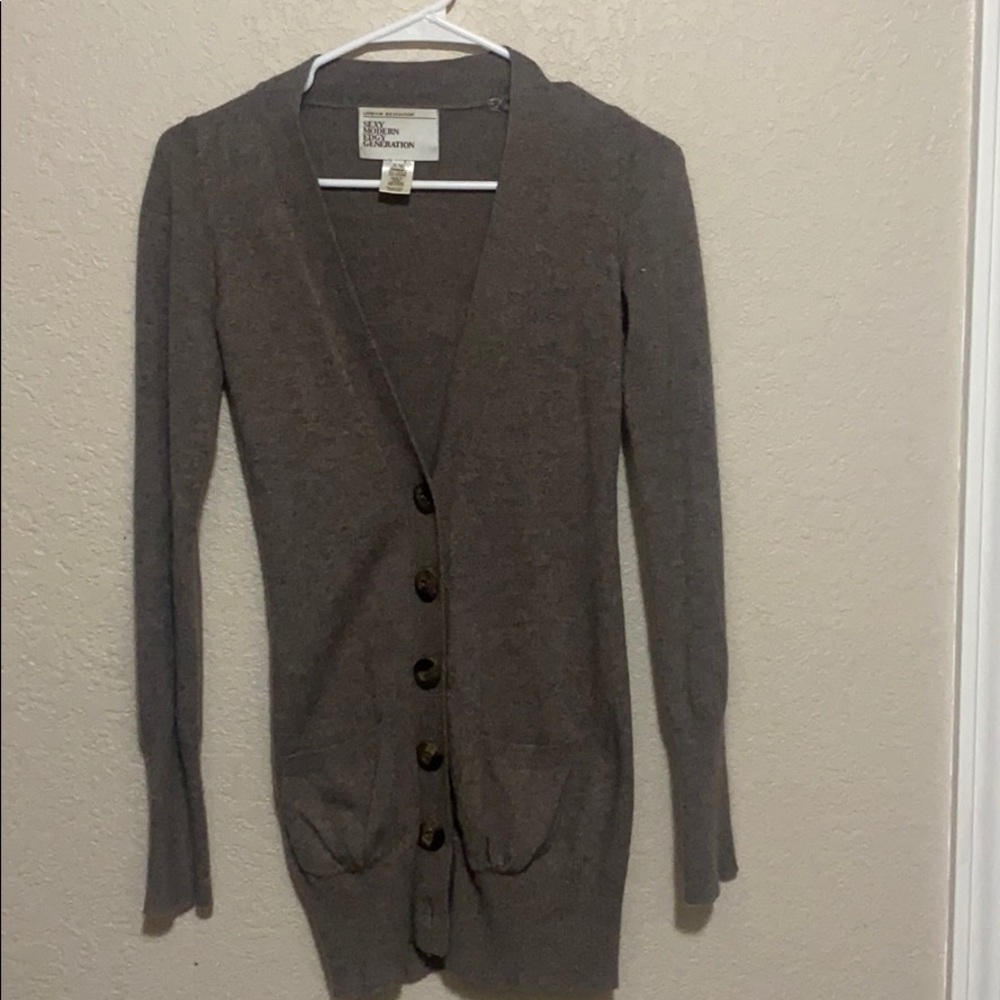 Urban Behavior brown cardigan